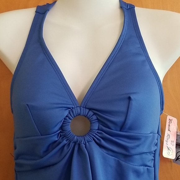 NWT Beach Ray's Tankini Top Medium - Picture 2 of 12
